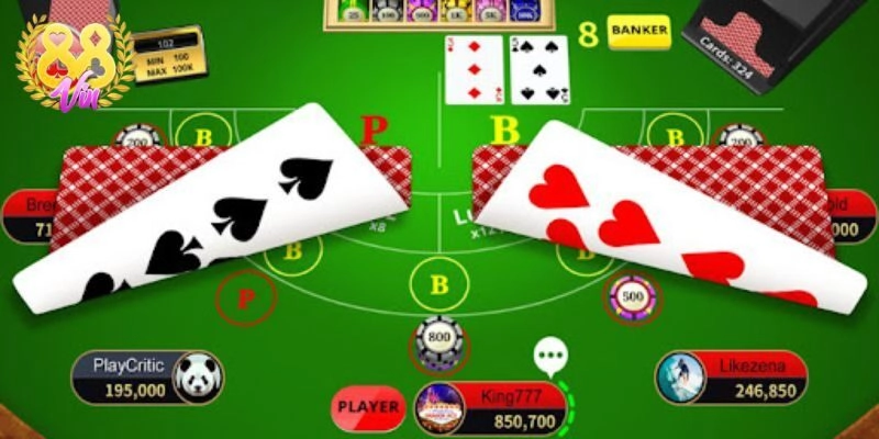 Cửa Tie với tỷ lệ khủng nhưng không nên đánh baccarat trực tuyến bởi rủi ro cao