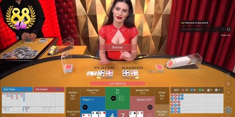 Hướng dẫn các bước tham gia chơi Baccarat