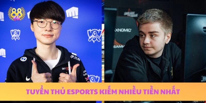Tuyển Thủ Esports Kiếm Nhiều Tiền Nhất – Ai Là Triệu Phú?